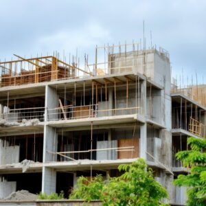 view-modern-construction-site