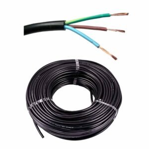 O Cabo Flexível FV 3x2,5 mm² é ideal para instalações elétricas de baixa tensão em ambientes residenciais, comerciais e industriais. Composto por três condutores de cobre estanhado com isolação individual e cobertura externa em PVC preto, oferece excelente flexibilidade, resistência e segurança elétrica.