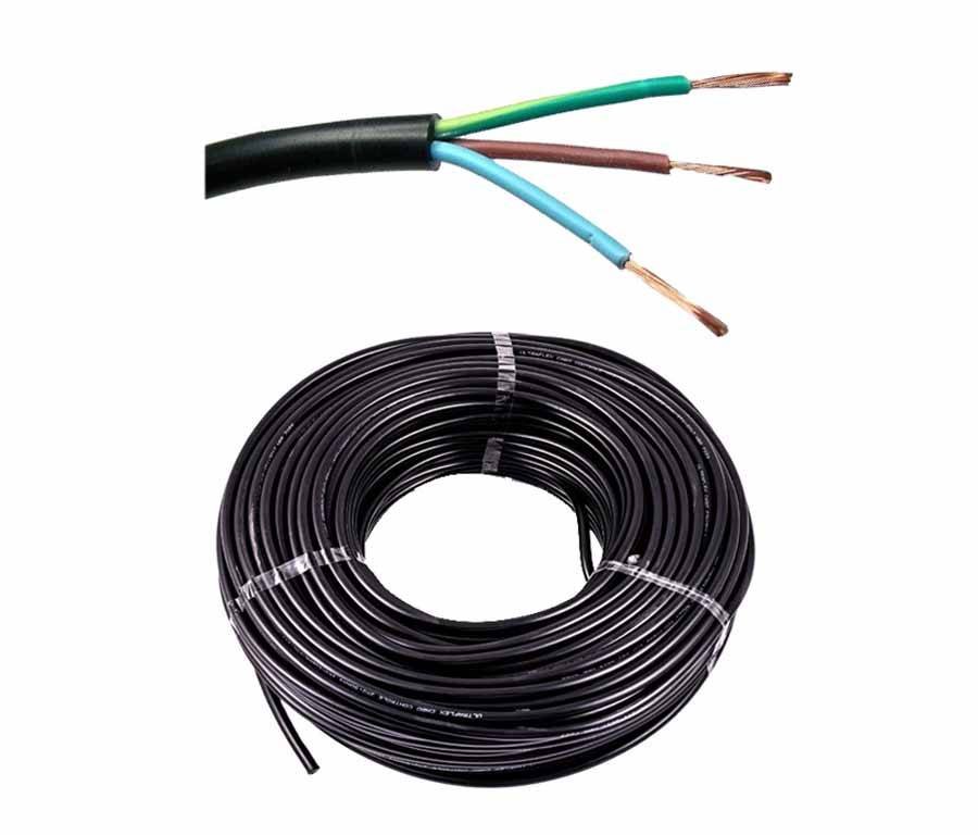 O Cabo Flexível FV 3x2,5 mm² é ideal para instalações elétricas de baixa tensão em ambientes residenciais, comerciais e industriais. Composto por três condutores de cobre estanhado com isolação individual e cobertura externa em PVC preto, oferece excelente flexibilidade, resistência e segurança elétrica.