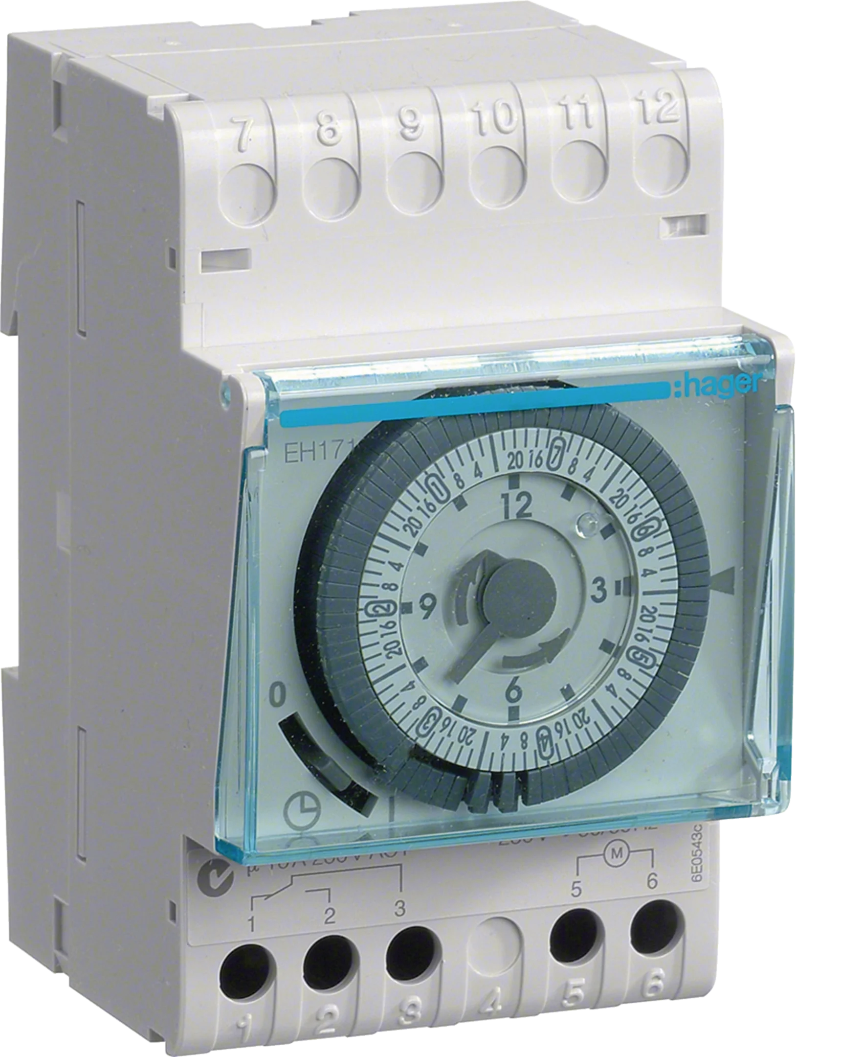 HAGER EH171 – Interruptor Horário Analógico Diário