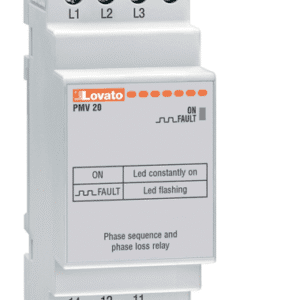 Relé de Falta e Sequência de Fase – LOVATO Electric