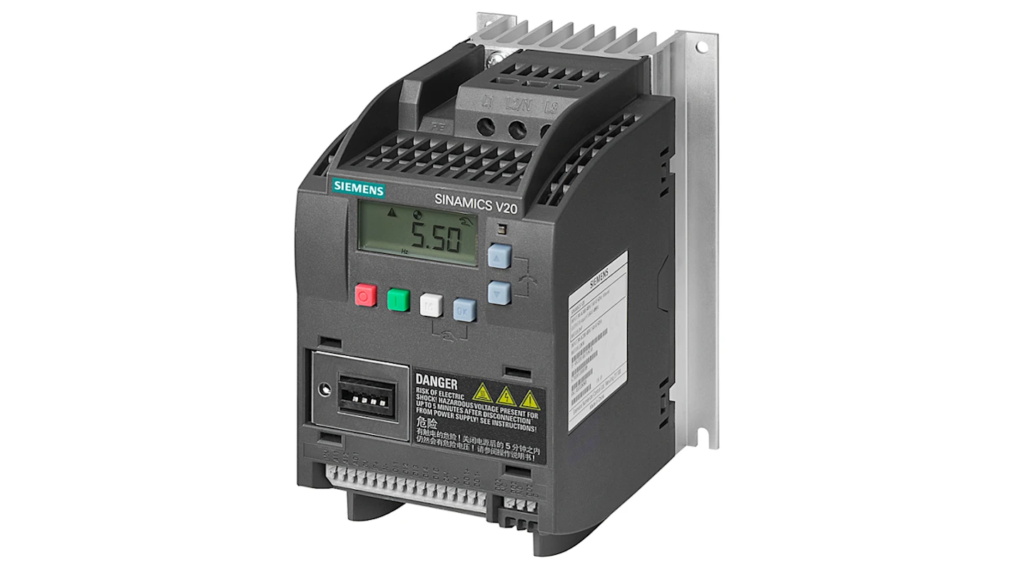 SIEMENS – Variador de Frequência 0,37 kW